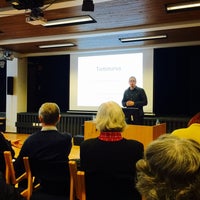 Photo taken at Työväenopiston Opistotalo by Tapio H. on 2/3/2015