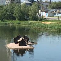 Photo taken at Озеро им. Щорса by 𝙂𝙍𝙀𝙂 on 6/29/2017