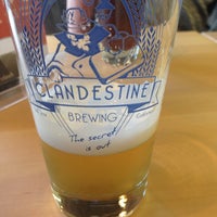 Photo taken at Clandestine Brewing by Sammy B on 9/27/2014