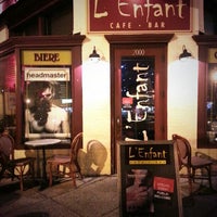 Photo taken at L&amp;#39;Enfant Café by JR R. on 3/28/2014