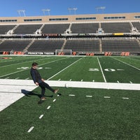 Photo taken at Powers Field at Princeton Stadium by Tijs T. on 3/2/2017
