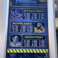 Photo taken at Transformers: The Ride - 3D by K L. on 2/5/2023