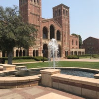 Photo taken at UCLA Shapiro Fountain by Bryan M. on 8/11/2018