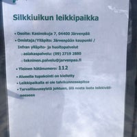 Photo taken at Leikkipuisto Silkkiuikku by Timo N. on 3/1/2021