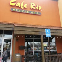 Photo taken at Cafe Rio Mexican Grill by Bryan B. on 4/19/2014