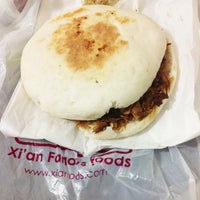 Photo taken at Xi&amp;#39;an Famous Foods by Jean 💜 on 4/23/2013
