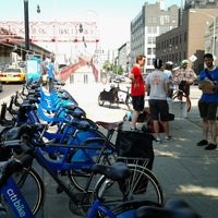 Photo taken at Citi Bike Station by Kris R. on 5/31/2013