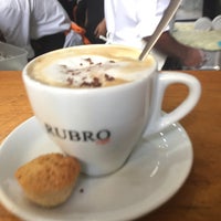 Photo taken at Rubro Café by Daniel C. on 4/6/2017