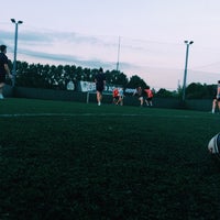 Photo taken at Goals Soccer Centre by Jake E. on 5/16/2014