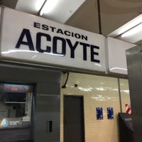 Photo taken at Estación Acoyte [Línea A] by Надежда К. on 11/25/2016