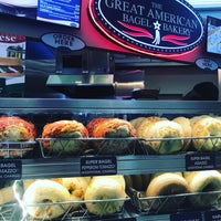 Photo taken at The Great American Bagel Bakery by Jing S. on 9/25/2017