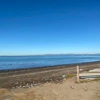 Photo taken at Coyote Point Beach by Gene X. on 2/6/2021