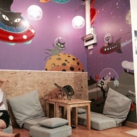Photo taken at Catmosphere Cat Café by Gene X. on 2/13/2015