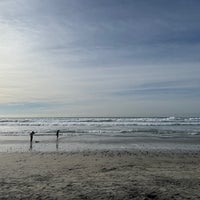 Photo taken at Del Mar Beach by miss wang W. on 1/6/2024