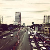 Photo taken at BMTA Bus Stop แยกพัฒนาการ (Phattanakarn Intersection) by Rattapong A. on 8/22/2013