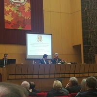 Photo taken at Македонска академија на науките и уметностите (МАНУ) by Марија Н. on 3/21/2016