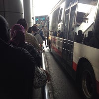 Photo taken at Bus Stop 46101 (Woodlands Checkpoint) by Isnarny M. on 3/24/2014