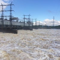 Photo taken at Камская ГЭС by Evgeniya T. on 6/4/2017