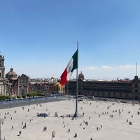 Photo taken at Plaza de la Constitución (Zócalo) by Meshal on 3/6/2022