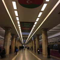 Photo taken at 20 Yanvar Metrostansiyası by S.H.G on 1/17/2019