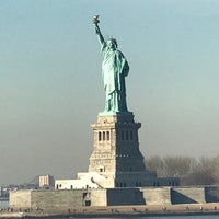 Photo taken at Statue of Liberty by Hatice Y. on 1/16/2017