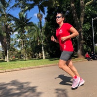 Photo taken at Pista de Atletismo by Denise P. on 5/19/2019