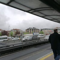 Photo taken at İncirli Metrobüs Durağı by Zeynep ×. on 4/18/2022