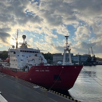 Photo taken at Marine passenger terminal «Odesa» by Ivan K. on 10/26/2021