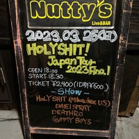 Photo taken at Live &amp;amp; BAR Nutty&amp;#39;s by すみっこ on 3/26/2023