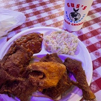 Photo taken at Gus’s World Famous Hot &amp;amp; Spicy Fried Chicken by Tom B. on 2/14/2023