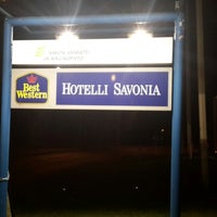 Photo taken at Hotelli Savonia by Mustafa Ö. on 9/11/2014