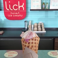 Photo taken at Lick Honest Ice Creams by Joan P. on 2/20/2015