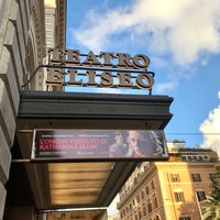 Photo taken at Teatro Eliseo e Piccolo Eliseo by Liuba K. on 12/8/2019