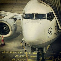 Photo taken at Lufthansa Flight LH 179 by Christoph B. on 9/25/2012