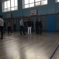 Photo taken at Спорт Зал Гимназии 7 by Alina P. on 4/29/2017