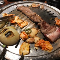 Photo taken at Thirsty Cow Korean BBQ by Chester H. on 12/31/2017