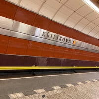 Photo taken at Metro =B= Křižíkova by Honza M. on 6/16/2022