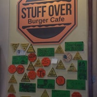 Photo taken at Stuff Over Burger Cafe by Rena Christine H. on 8/22/2015