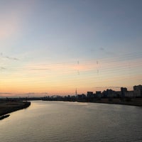 Photo taken at Shikahama Bridge by ryo1231 on 1/22/2022