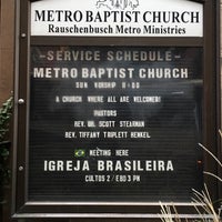 Photo taken at Metro Baptist Church by John M. on 11/2/2018