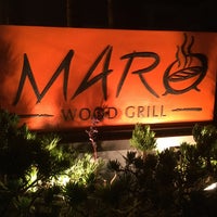 Photo taken at Maro Wood Grill by Justin S. on 10/29/2016