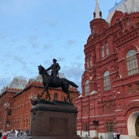 Photo taken at Marshal Zhukov Monument by Olga P. on 9/6/2020