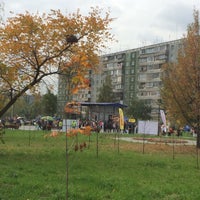 Photo taken at Семейный сквер by Olga P. on 9/11/2015
