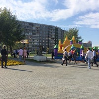 Photo taken at Семейный сквер by Olga P. on 9/8/2015