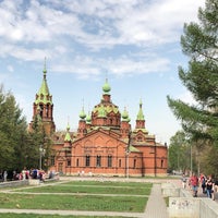 Photo taken at Храм Александра Невского by Olga P. on 5/9/2019