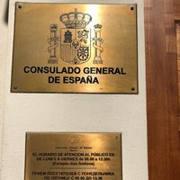 Photo taken at Генеральное консульство Испании / Consulado general de España by Olga P. on 6/4/2019