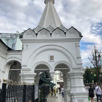 Photo taken at Церковь Рождества Богородицы в Путинках by Olga P. on 7/3/2019