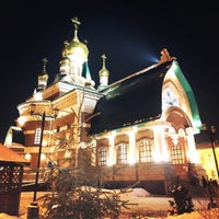 Photo taken at Храм святого великомученика Георгия Победоносца by Olga P. on 1/9/2019