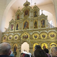 Photo taken at Храм святого великомученика Георгия Победоносца by Olga P. on 1/19/2019