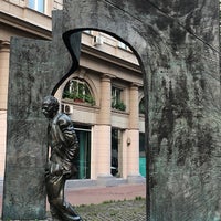 Photo taken at Памятник Булату Окуджаве by Olga P. on 6/20/2020